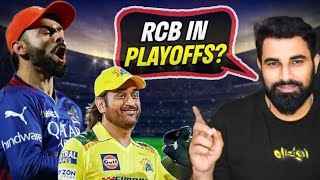 Can RAIN spoil RCB's PLAYOFF chances?