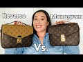 Louis Vuitton Reverse Vs. Monogram Pochette Metis Comparison