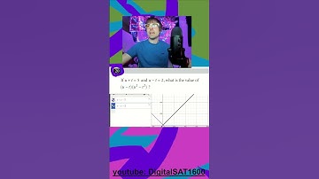 Digital SAT Math: System of Equations (not x y)