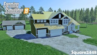Buying Land & Building New House | New Map | Homeowner | Farming Simulator 19