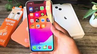 MEU CELULAR NOVO 🤍✨ | iPhone 13 128gb, branco, Unboxing 2024