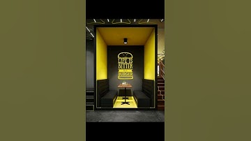 Small Fast Food Restaurant Idea | #interiordesign #fastfood #fastfoodrestaurants #fastfoodchains