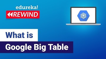 What is Google Bigtable | Cloud Bigtable  | Google Cloud Platform Training | Edureka Rewind