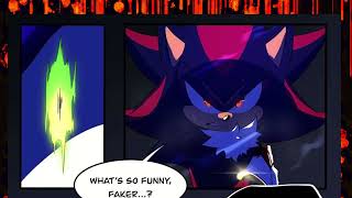 Dark Sonic VS Shadow (Comic Dub)
