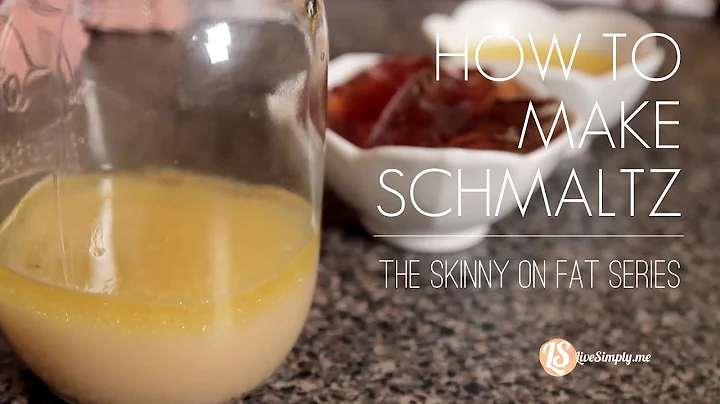 How to Make Homemade Schmaltz