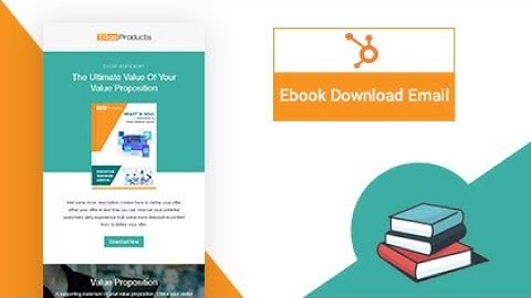 EBook Download Email Template | HubSpot Marketplace | TRooInbound