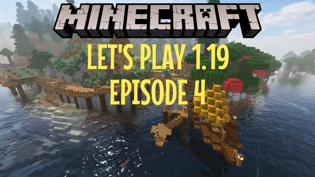 WORST NETHER TRIP EVER???- 1.19 MINECRAFT LET'S PLAY EPISODE 4 - YouTube