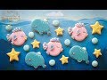 How to make Whale &amp; Puffer Fish Cookies - Under the sea theme cookies