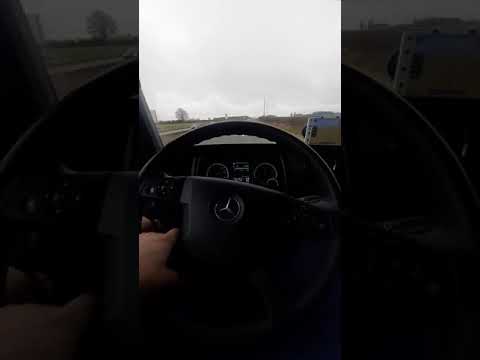 Mercedes Actros Evro6. снять блокировку с автономки.#mercedesactros.