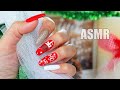 ASMR Christmas NAIL Art 2021 🎄 WHISPER Tapping | АСМР Шепот СДЕЛАЮ тебе НОВОГОДНИЙ Маникюр