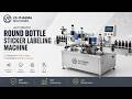 Round Bottle Sticker Labeling Machin