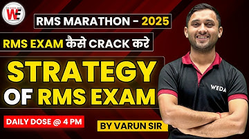 STRATEGY OF RMS EXAM | Sainik School | RMS | RIMC | JNV Entrance Exam Preparation