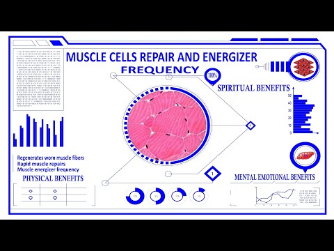Muscle Cells Repair and Energizer Frequency - Future-channelled Binaural Beat and Isochronics