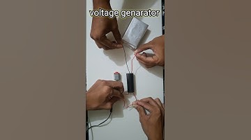 40,000V ⚡ DC Voltage Generator Test | Crazy High Voltage Shock! #shorts