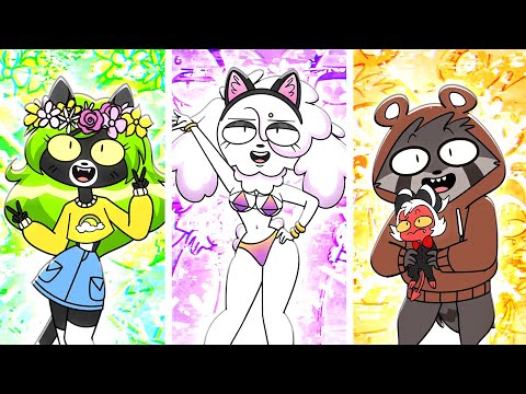 Rocky Rakoons GLOW UP TRANSFORMATION // Funny Animation Meme Mega Mix Compilation #tiktok #viral