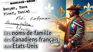 Noms de famille des Canadiens français aux États-Unis