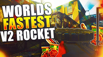 WWII: WORLDs FASTEST V2 Rocket NOT Shipment! COD: WWII World Record! (Call of Duty: WW2) - V2 RECORD