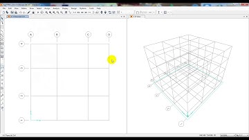 CSI SAP2000 v20 Tutorial for Beginners -2 | Edit Grid System data in CSI SAP 2000 v20