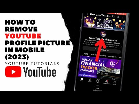 How to remove YouTube profile picture in mobile (2023)