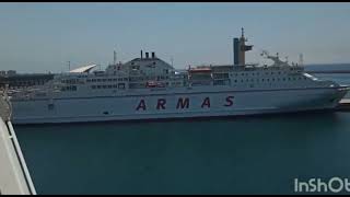 bateau Balearia d'Almeria à Nador Maroc السفر الى المغرب عبرالباخره لحضه بلحضه voyage vers le Maroc