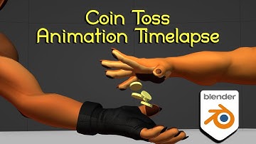 Animation Timelapse: Coin Toss
