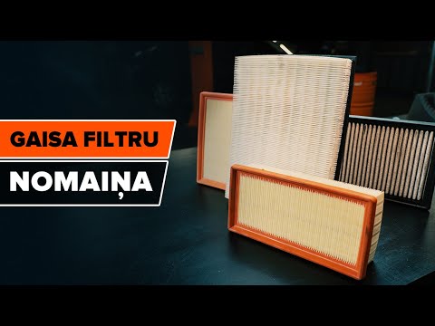 Video: Kā zināt, vai gaisa filtrs ir netīrs?