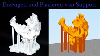 Tutorial: Erzeugen und Platzieren von Support in Simplify3D