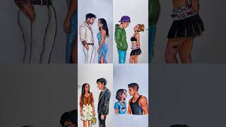 Betrayal 4 in 1 #art #drawing #youtubeshorts #reality