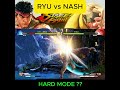Ryu vs Nash - Street Fighter V Past Return🔥
