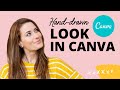 How to Achieve the Hand-Drawn Look in Your Graphics (Canva Tutorial)