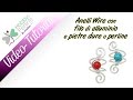 Anelli Wire con filo di alluminio e Pietre Dure o Perline | TUTORIAL - HobbyPerline.com