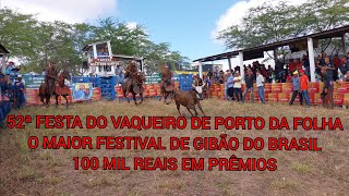 52nd vaquejada bullfighting in the woods of Porto da Folha Sergipe, the largest Gibbon Festival i...