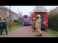Brandmelding schoorsteen Droonecampstraat Heiloo loos alarm