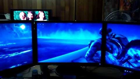 Eyefinity setup Battlefield Bad Company 2 Intro