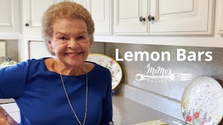 Meme's Recipes | Lemon Bars