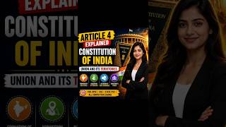 Article 4 of the Indian constitution #indianconstitution #competitiveexams #polity