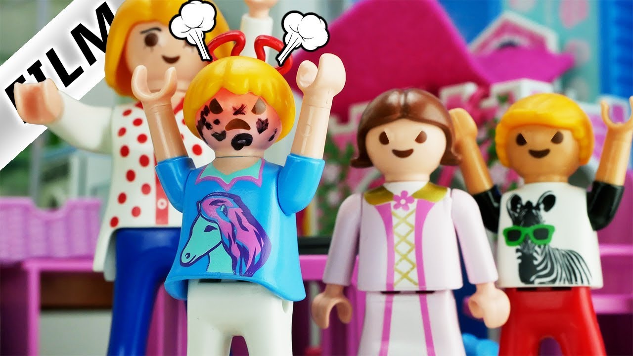 Playmobil Film deutsch HANNAH VOLL TÄTOWIERT Alles Tessa Schnösels Schuld? Kinderserie Familie Vogel