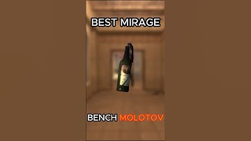 BEST BENCH MOLOTOV! #cs2 #csgo #cs2esports #gaming #cs2competitive #memes #cs2utility #funny