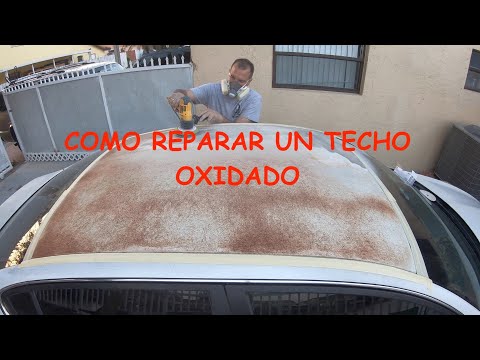 Video: ¿Cómo se elimina el óxido del techo del automóvil?