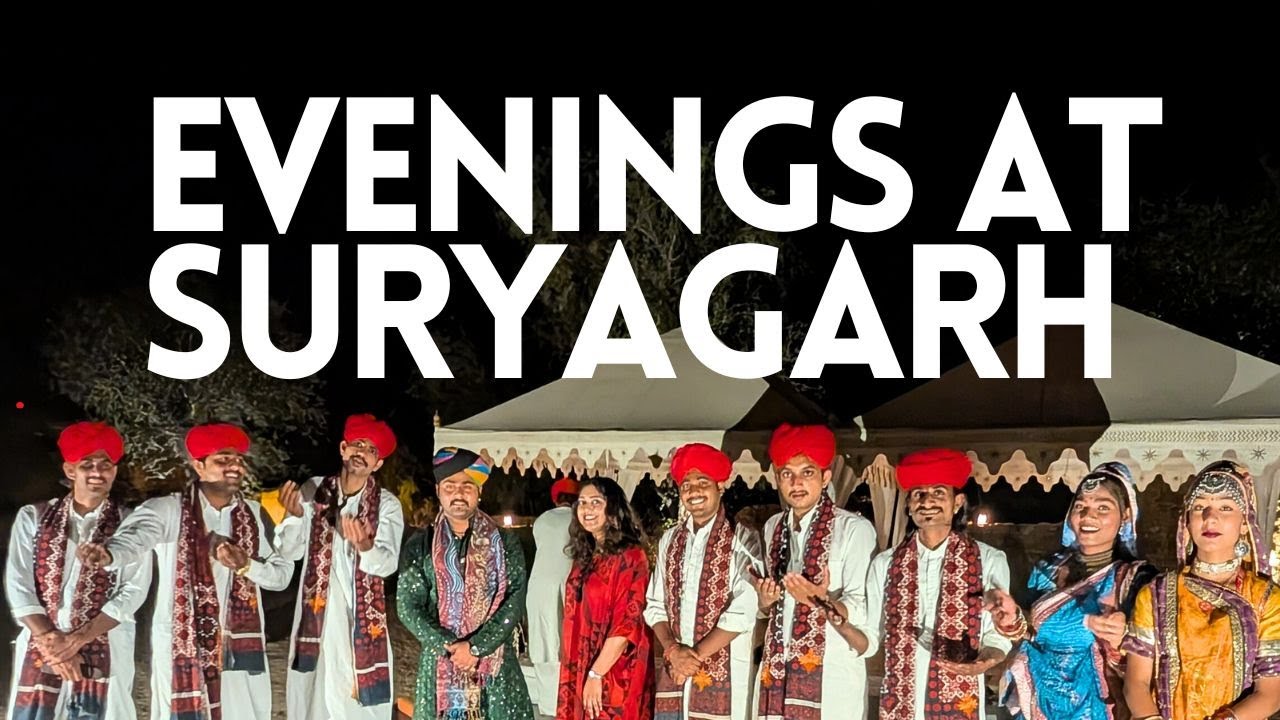 Evenings at SURYAGARH l Rait Spa l Cultural Evening l 7 Course Feast l Luxury Travel l Jaisalmer
