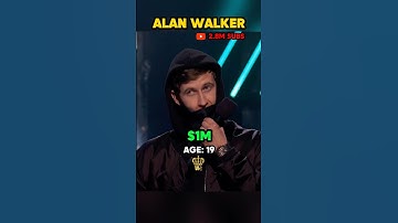 Alan Walker’s EVOLUTION: From Bedroom Beats to Global EDM Phenomenon 2025 🎧💻  #evolution #shorts