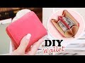 DIY PURSE WALLET TUTORIAL // Cute Red Zipper Pouch