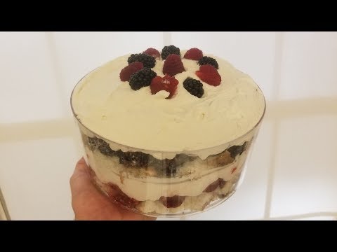 Angel Food Cake Trifle