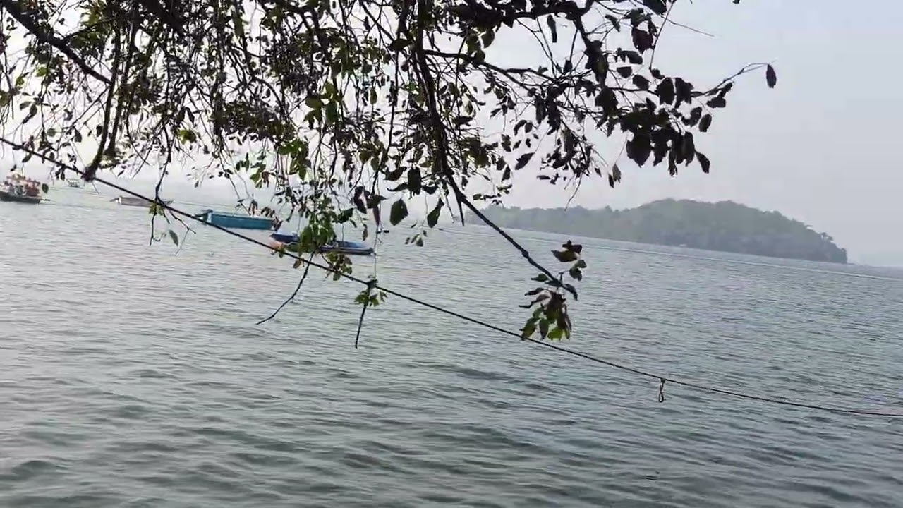 मैथन डैम झारखंड और पश्चिम बंगाल का दृश्य 