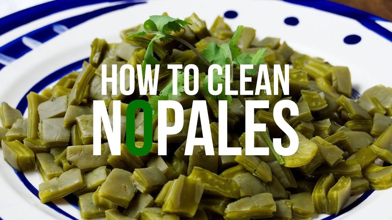 Cactus Cleaner Removing thorns from nopales 