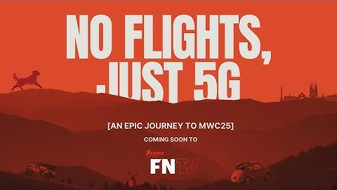 No Flights, Just 5G: Racing 1,000 Miles to MWC25