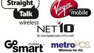 Top 10 PrePaid Carriers For Your Unlocked Android Phones
