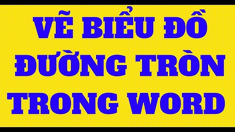 Hướng dẫn làm biểu đồ tròn trong word năm 2024