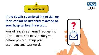 How to sign up to MyChart | CUH