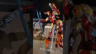 what i have been up to #custom #marvel #invincible #blokees #ironman #display #peak #ultron